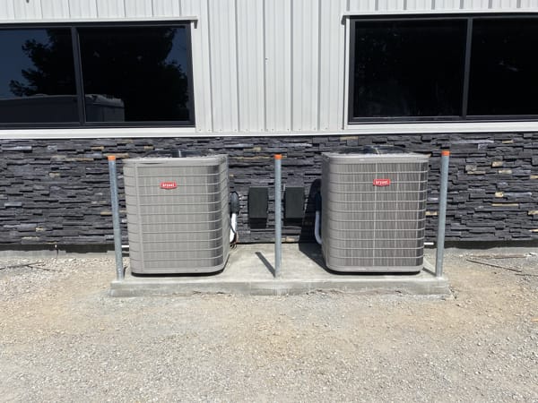 Technician performing air conditioner repair in Santa Rosa for optimal cooling